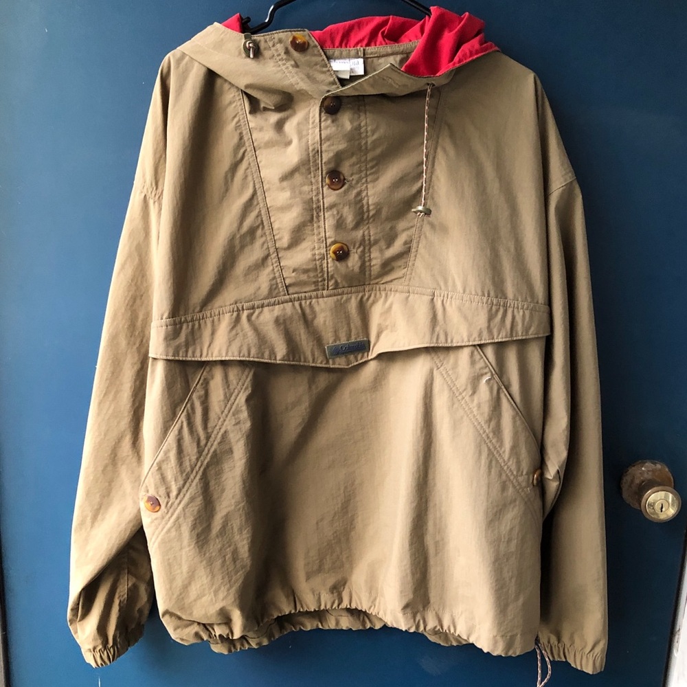 Columbia Windbreaker Pullover Quarter Zip